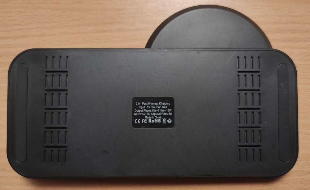 Бездротовий зарядний пристрій W40 для смартфонів