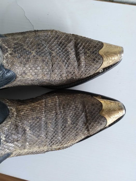 Ковбойськи чоботи чоловічи гремуча змія натуральна 42 -42.5