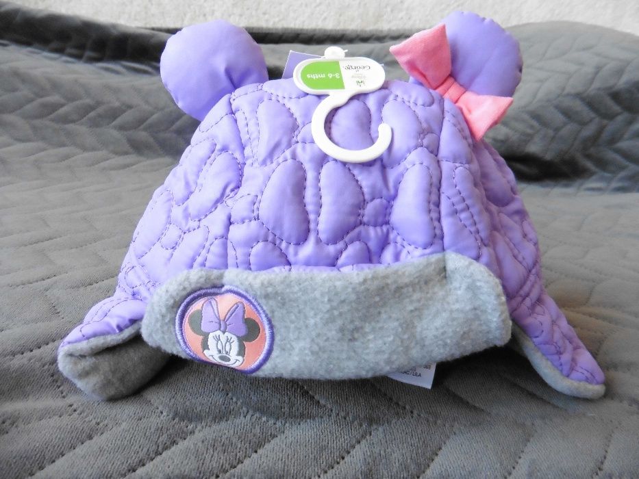 Czapka zimowa Myszka Minnie 3-6 m