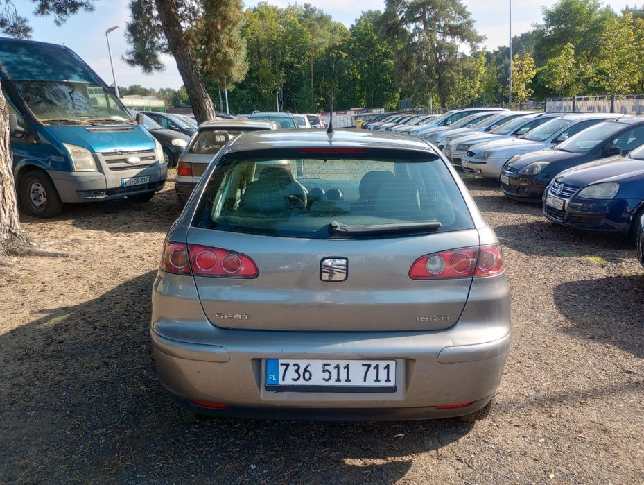 Seat Ibiza 1.2B 64KM 2004r * el szyby klimatyzacja radio * TORUŃ