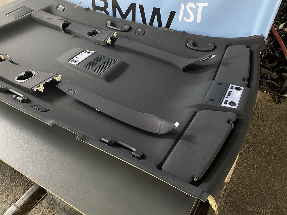 Чорний Потолок BMW E61 E60 Універсал Чорна Стеля Комплект Плафон