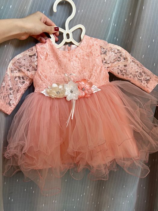 Святкове платтячко для дівчинки 6-12 міс.