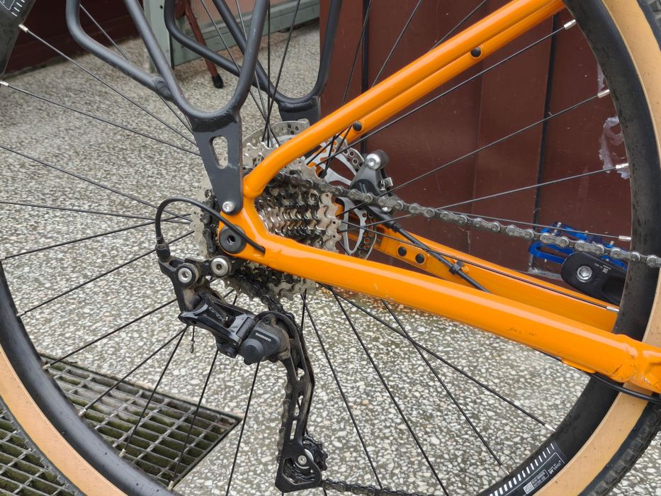 Gravel Kross Esker 5.0 wersja pomarańczowa