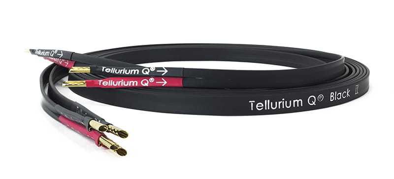 Tellurium Q Black II 2x3m przewód głośnikowy lutowane wtyki SKLEP