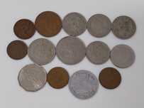Lote de 14 moedas vários países