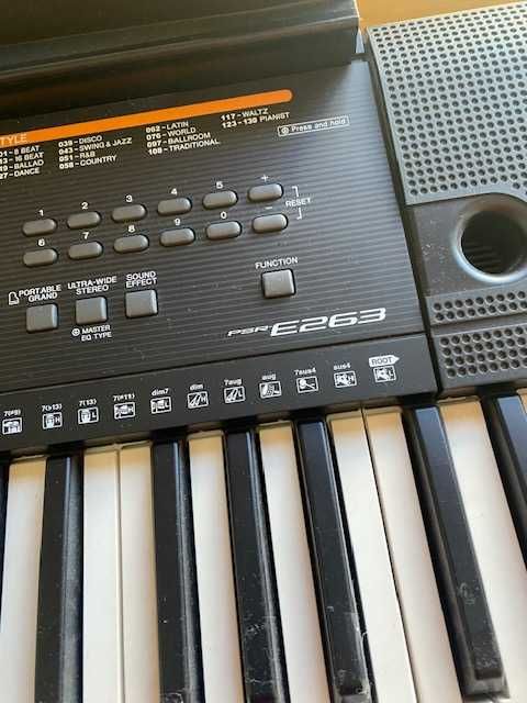 Teclado Yamaha PSR E263