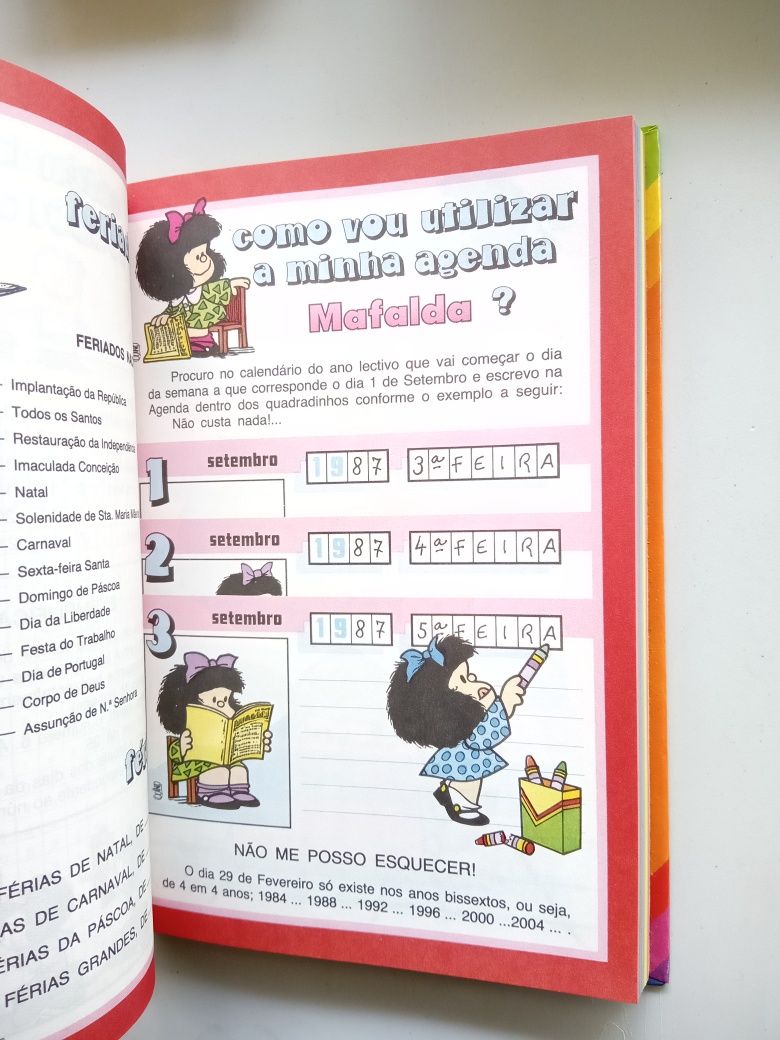 Mafalda Agenda Escolar