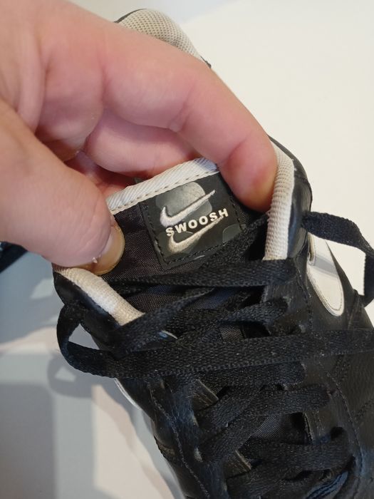 Buty Nike air force 1 swoosh czarne