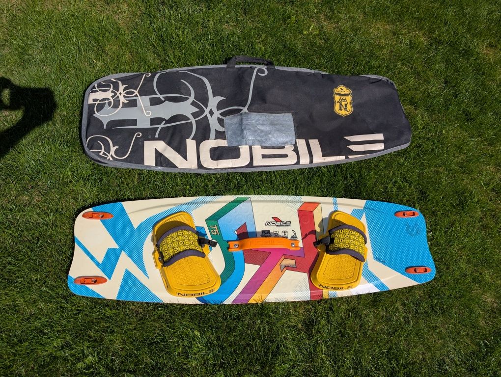 Deska kompletna kite 134x41cm T5 Nobile z pokrowcem. Kiteboarding