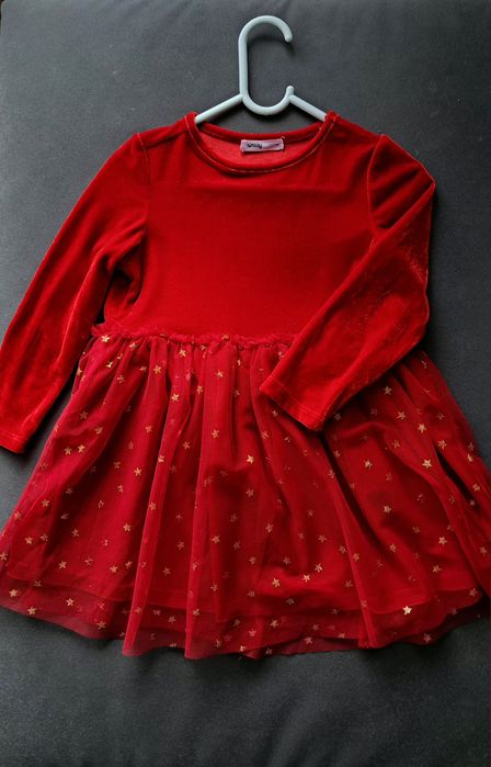 sukienka świąteczna sinsay 110