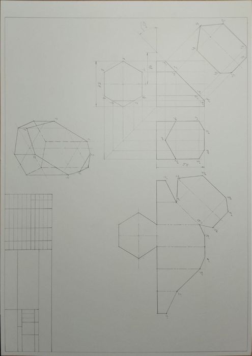 Креслення від руки, у SolidWorks та AutoCAD