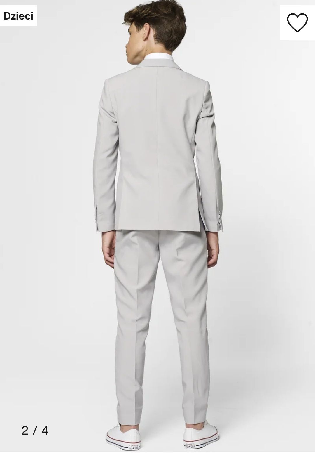 OPPOSUITS Garnitur szary  170-176 CM 16 LAT