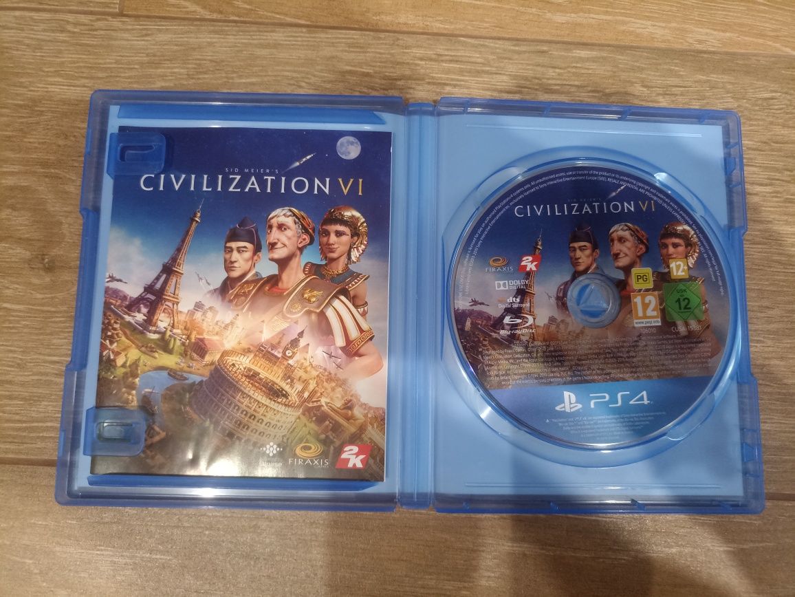 Диск Civilization6 на PS4