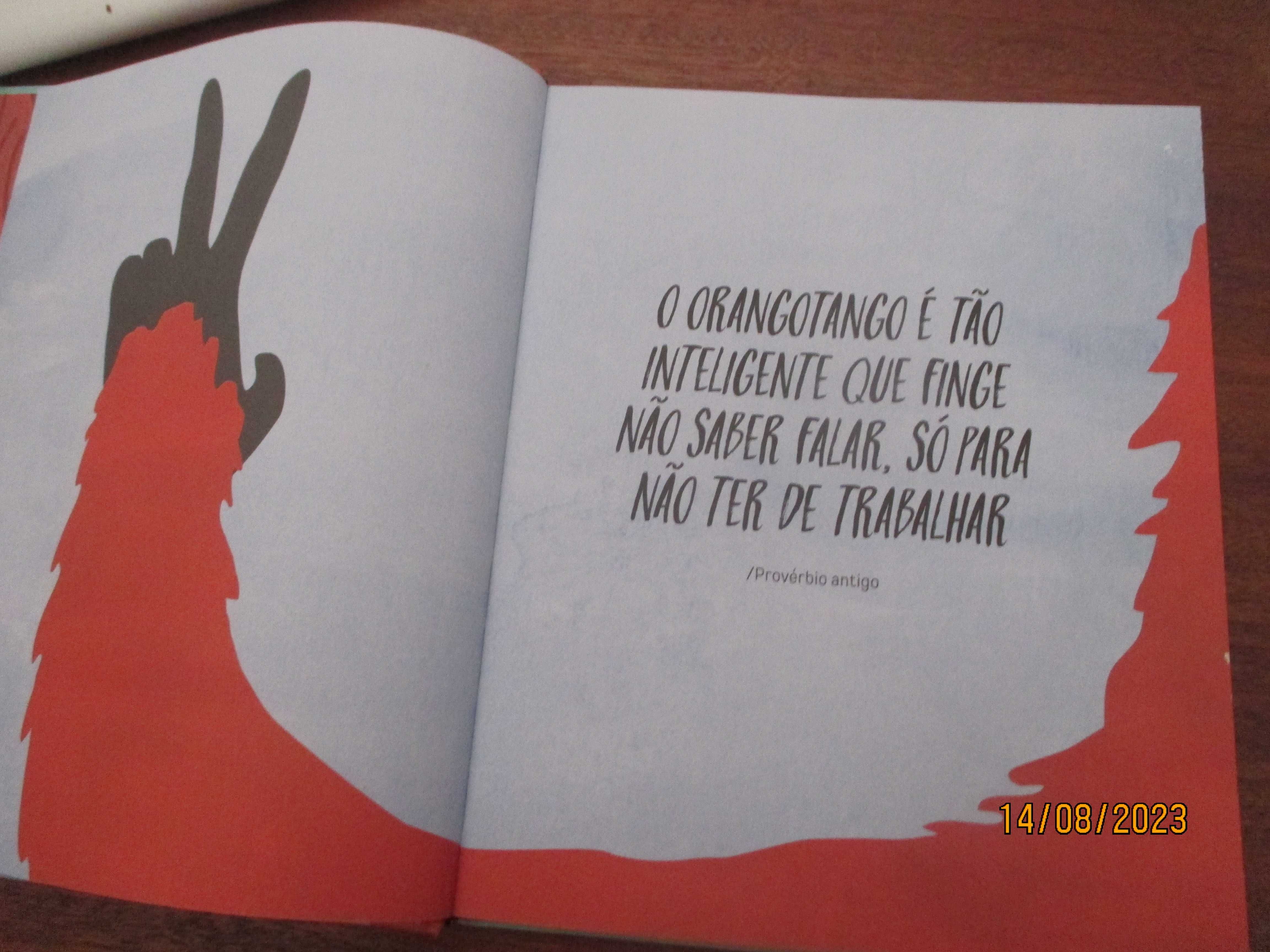 Livro- Porque adoramos orangotangos