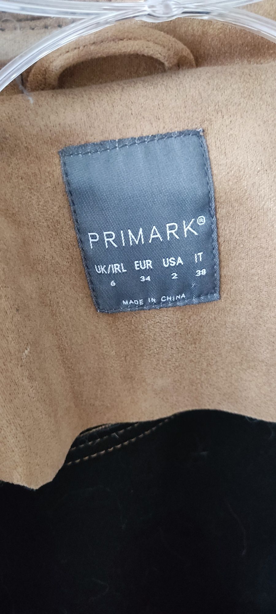 Brązowa kurtka ramoneska Primark XS