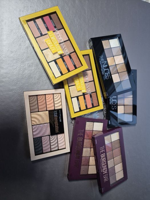 Палетки тіней maybelline, pupa оригінал