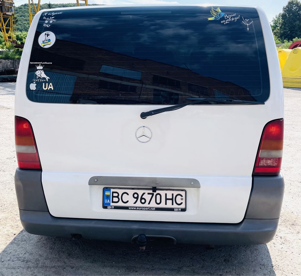 Mercedes-Benz Vito 638 cdi110 2.2 оригінал пас.