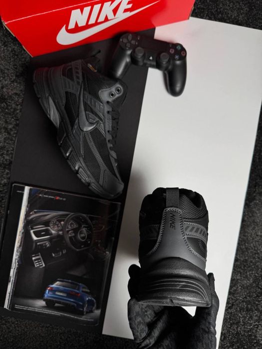 Чоловічі кросівки найк Nike Initiator High Fur Black Grey [41-46]