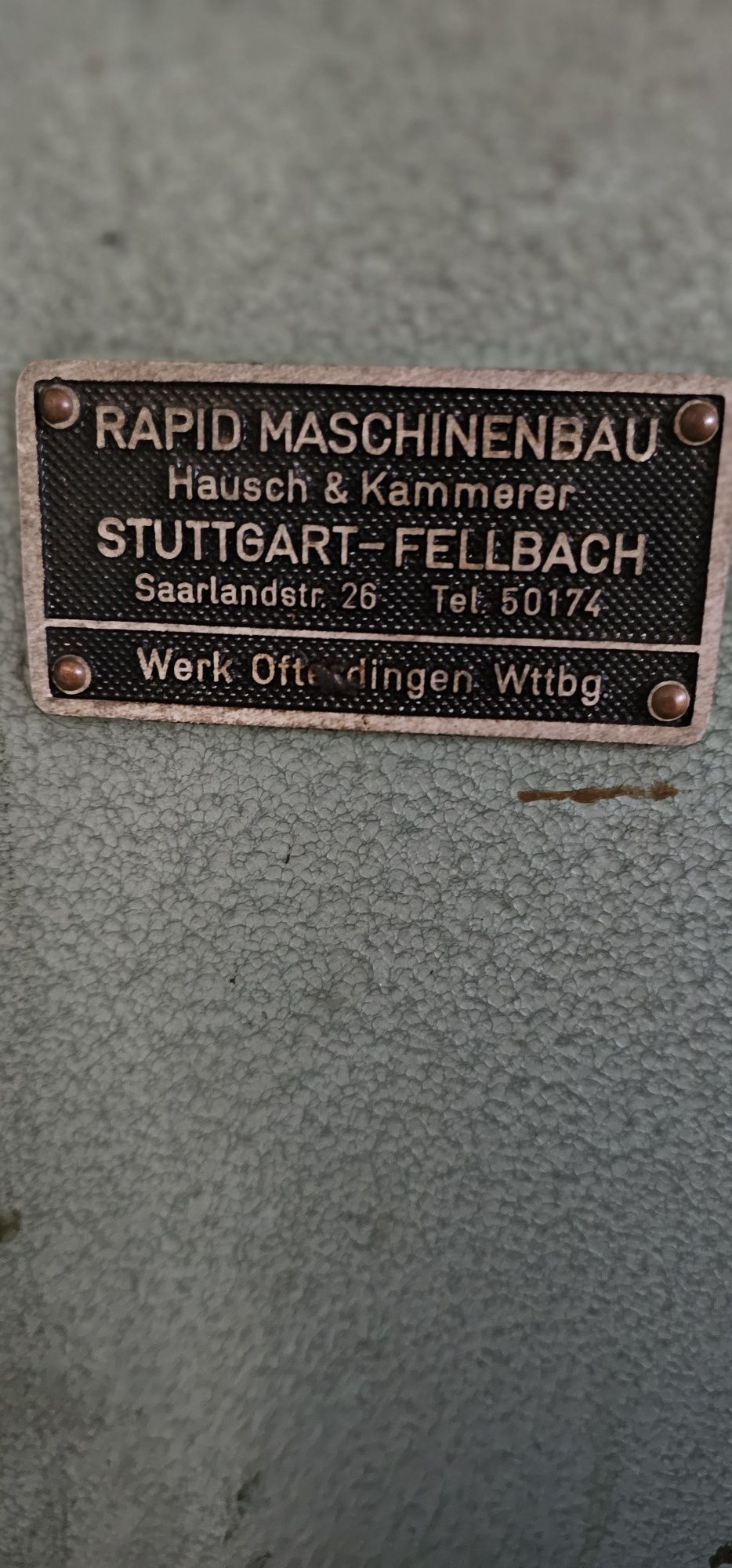 Dłutownica łańcuchowa RAPID . Dłutarka , Czopiarka