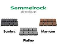 Kostka Aquaton Platino Sombra Marrone gr 8 cm Semmelrock