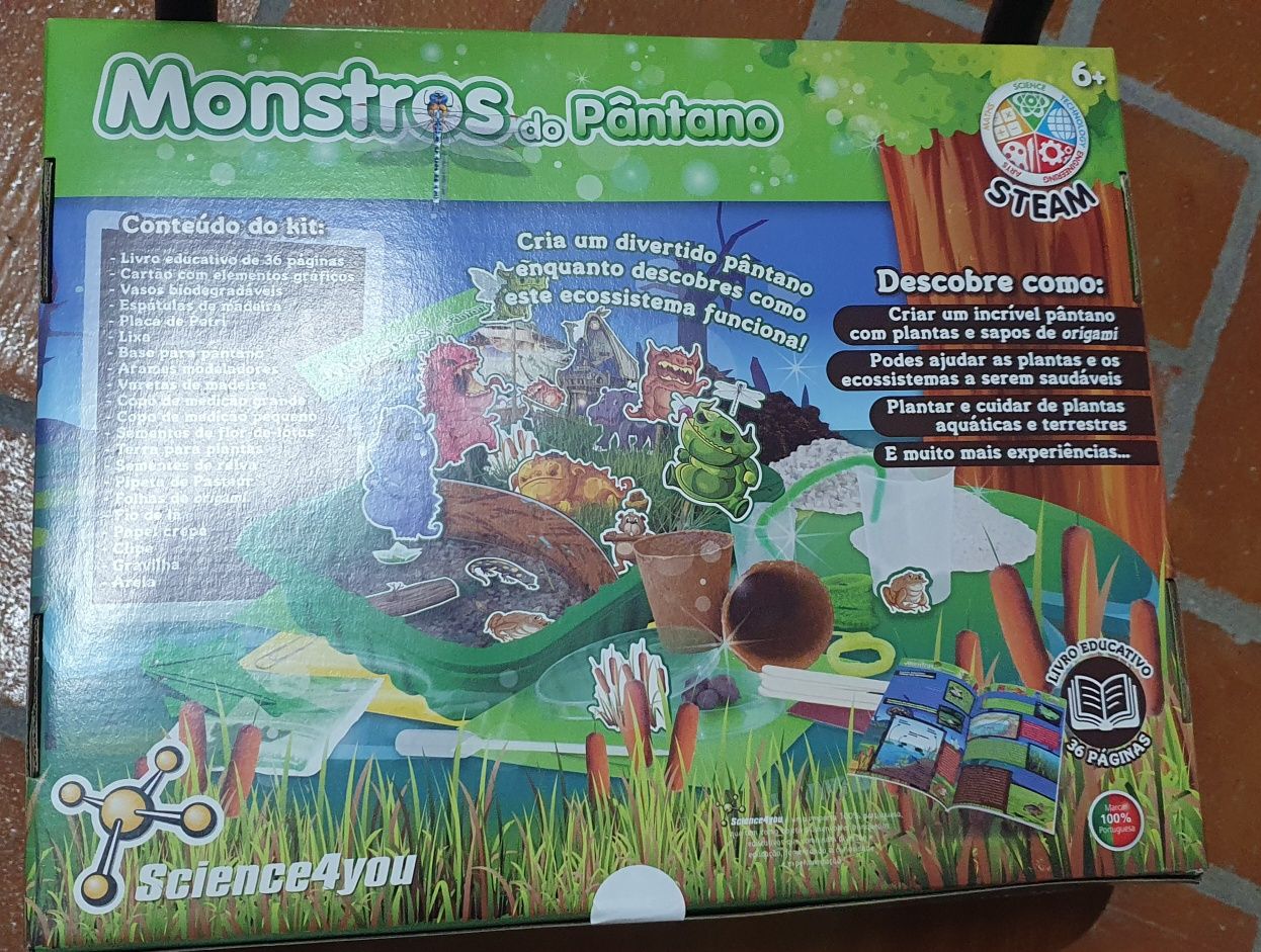 Montros do pântano da Science4you