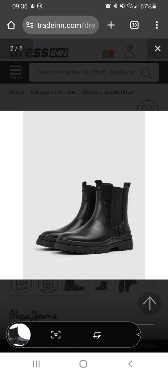 PEPE JEANS Soda Track Chelsea Boots Black 41