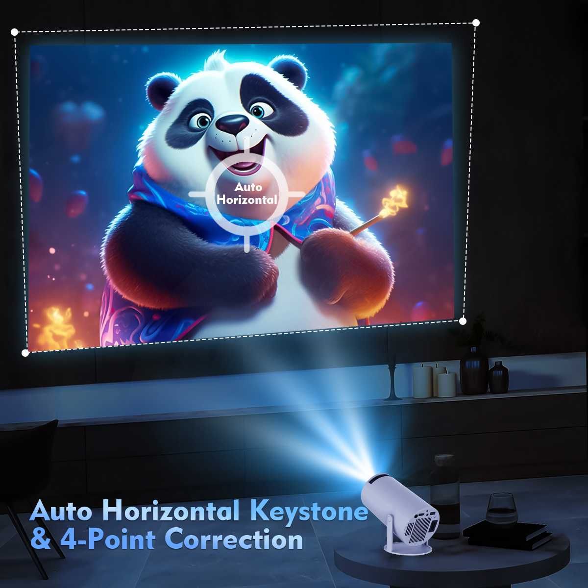Projektor HY300 PRO WiFi 4k Smart Android TV