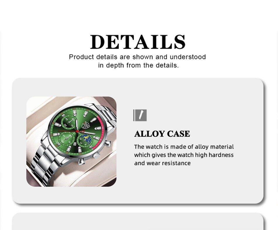 Piękny i elegancki zegarek na rękę z bransoletą ze stali nierdzewnej