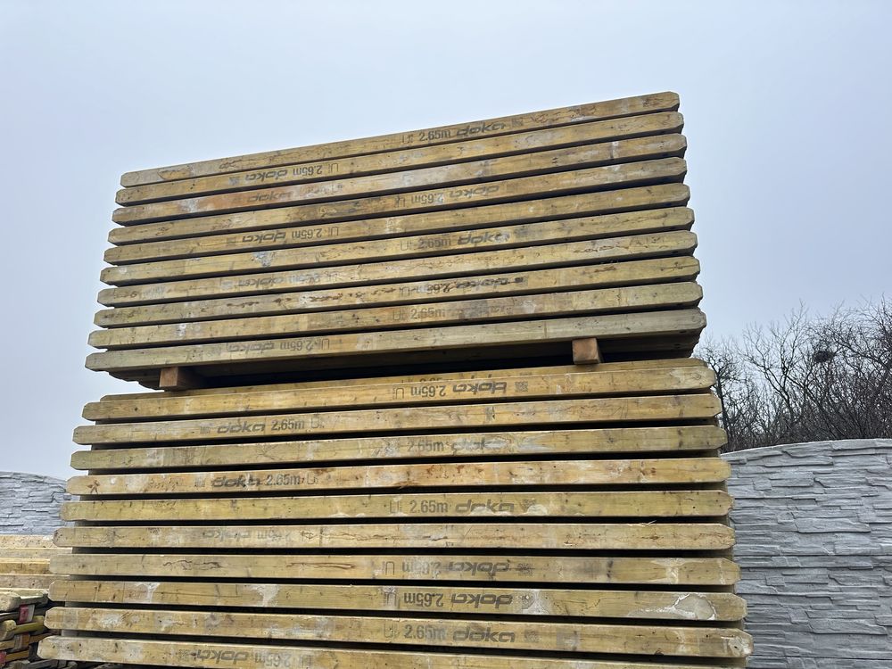 Dzwigar budowlany doka 2,65 belka strop szalunek dzwigary stemple H20
