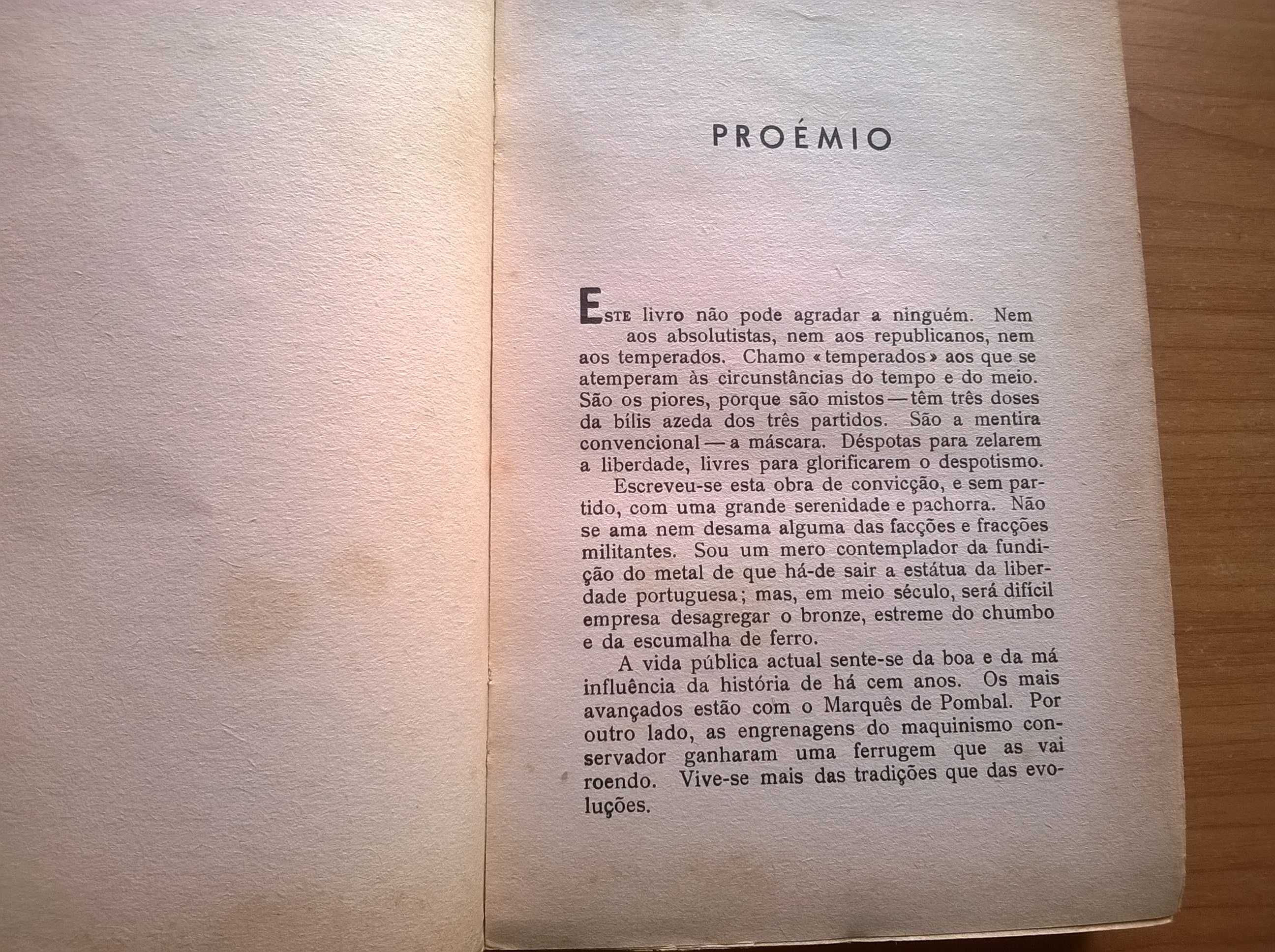 Perfil do Marquês de Pombal - Camilo Castelo Branco