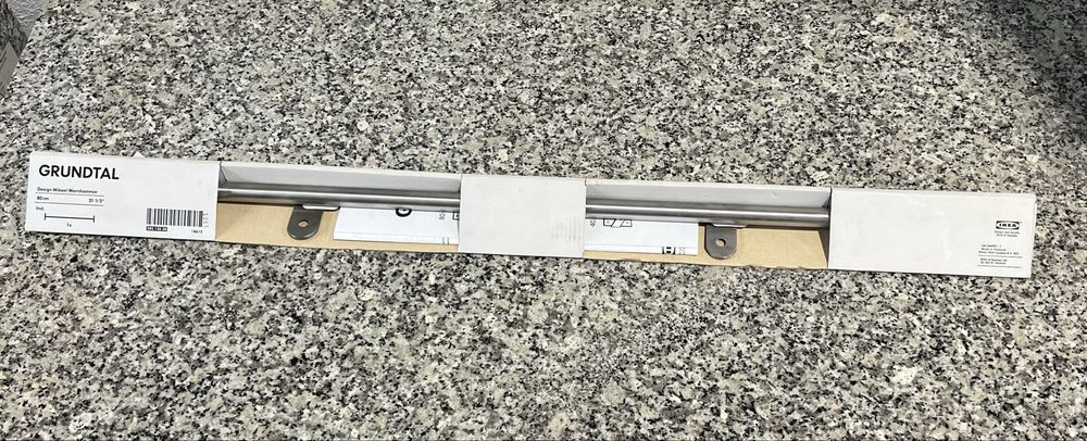 Ikea Grundtal reling kuchenny szyna 80cm