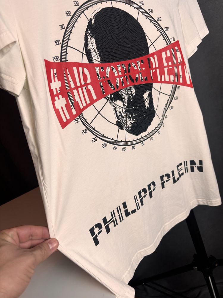PHILIPP PLEIN футболка чоловіча (біла)