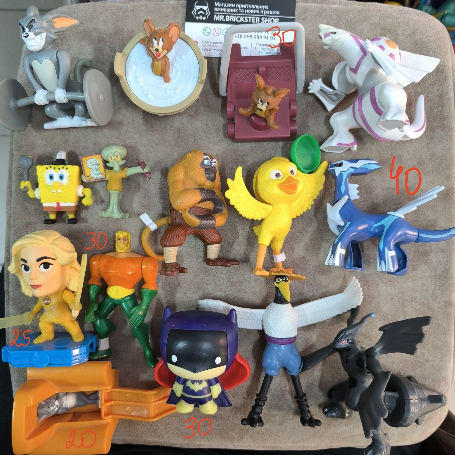 Фигурки Макдональдс фігурки Хеппі Міл McDonald's игрушки хеппи мил