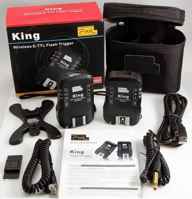 Pixel King Wireless E-TTL Flash Trigger for Canon