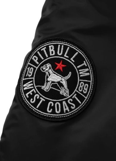 Куртка бомбер Pitbull Encino , чорна, олива