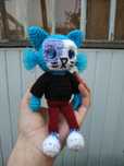 Вязаная игрушка кот Сал Фишер Sally Face