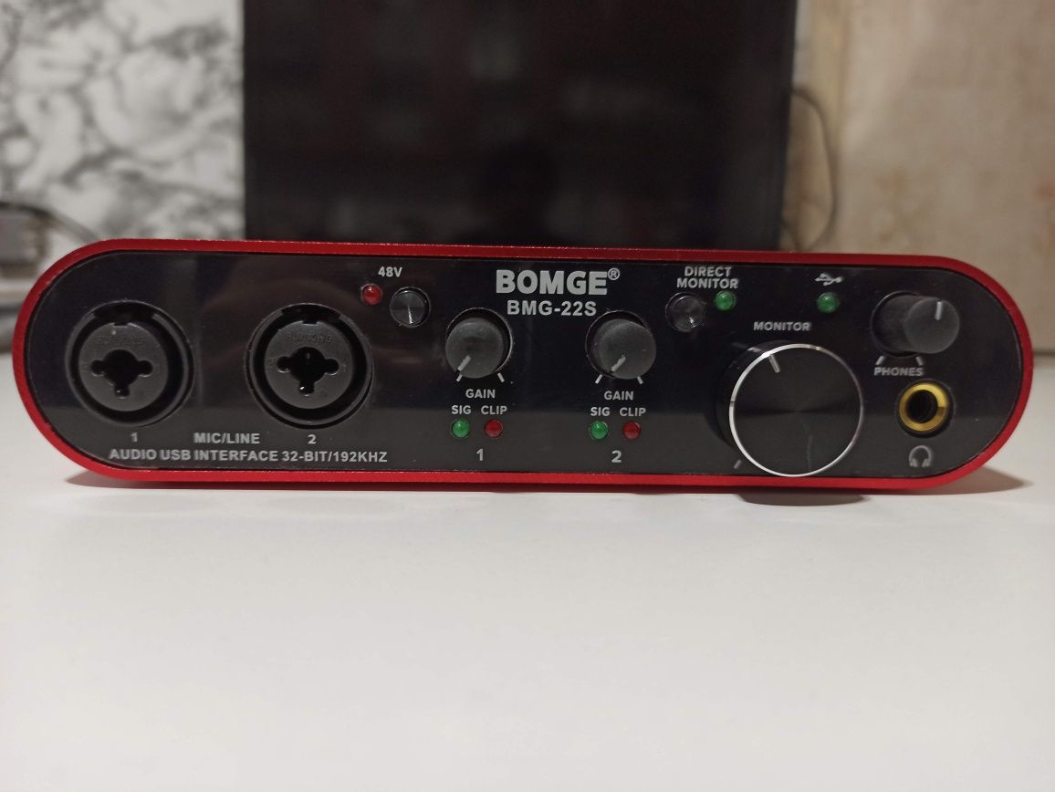 MD22 звукова карта U202 Bomge UX-22 Teyun Q-12 usb аудіо інтерфейс
