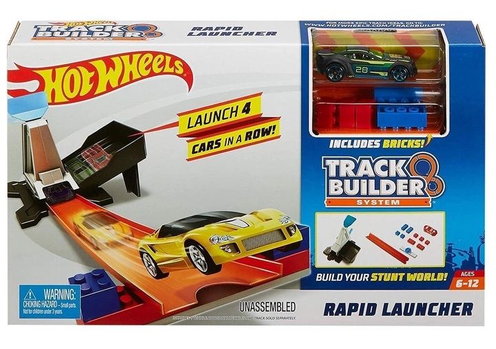 Трек Hot Wheels Хот вілс Track Builder 2 Lane DJD68 dww94