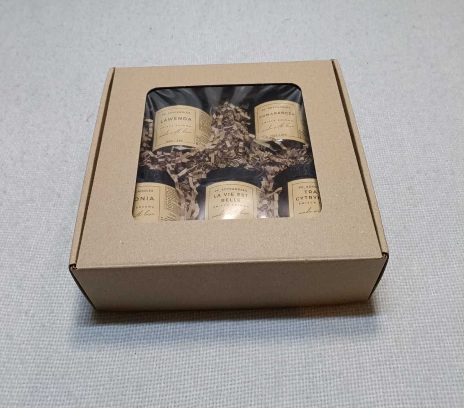 Zestaw Prezentowy Świece Sojowe Zapachowe 5x120ml