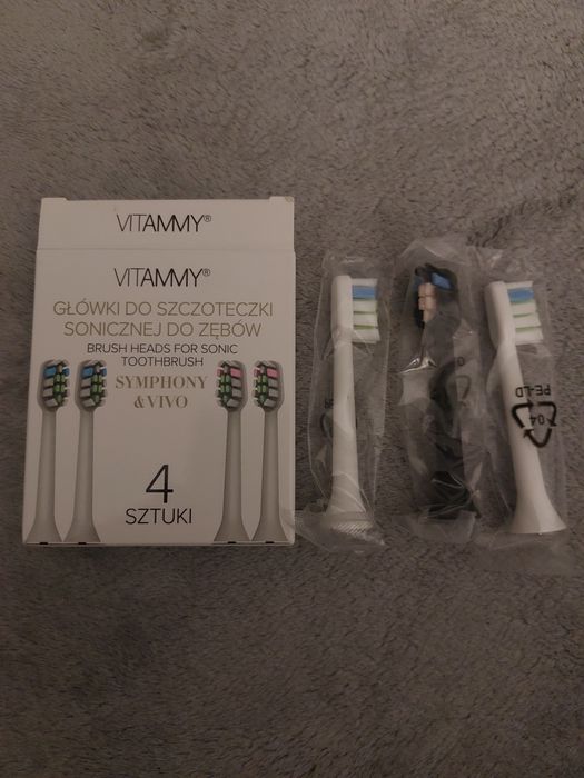 Wkłady główki do szczoteczki sonicznej Vitammy Symphony & Vivo