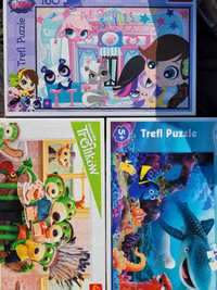 Puzzle TREFL Trefliki, Dora, Little Pet shop