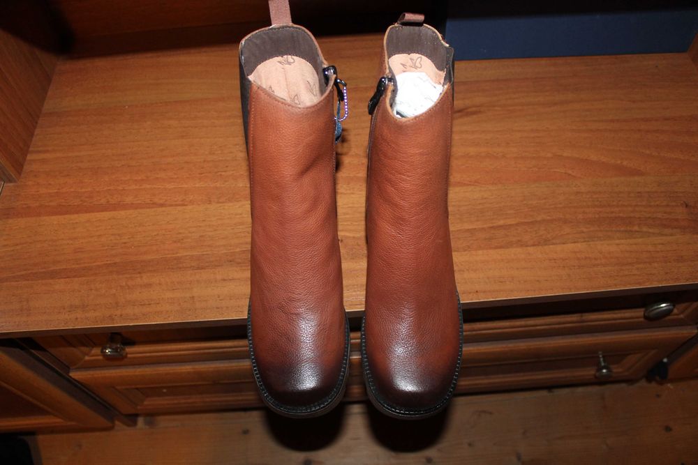 Шкіряні ботильйони, челсі Caprice 36 розмір