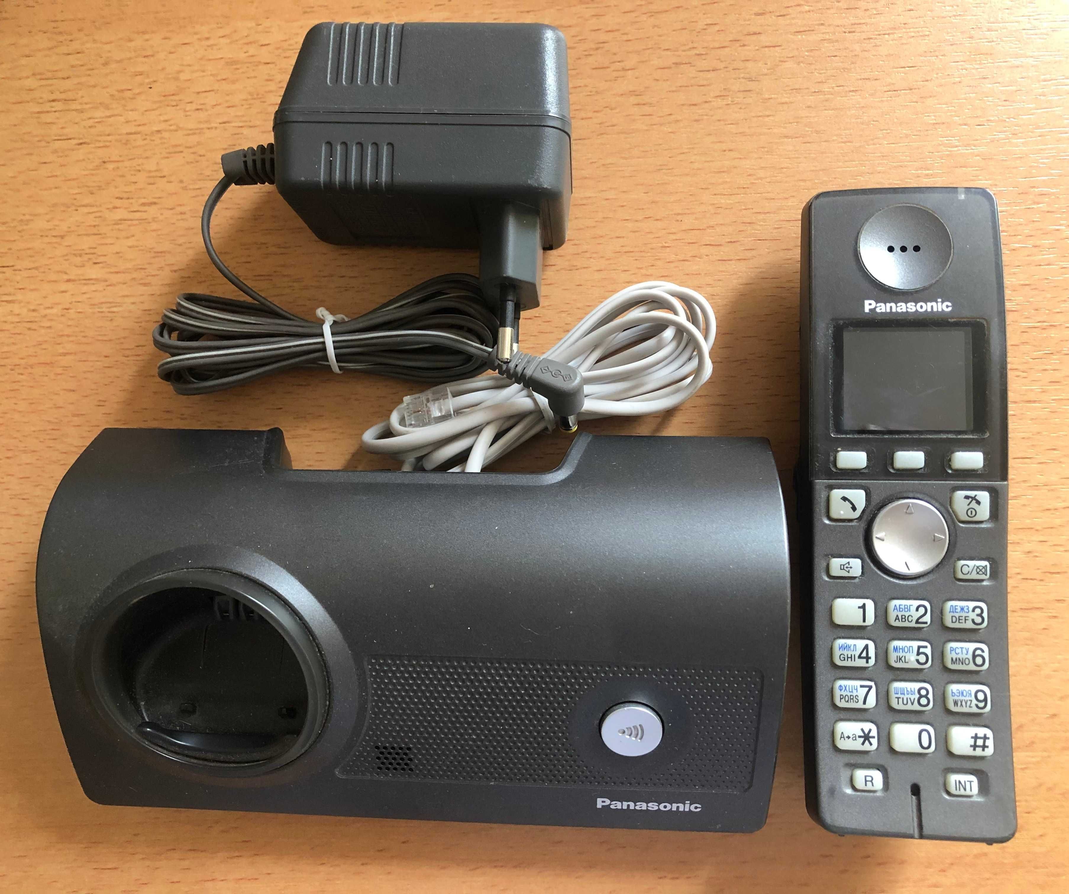 Телефон Panasonic Панасонік стаціонарний бездротовий