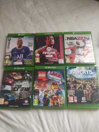 Gry Xbox far cry 5  NBA 2k18 PROJECT CARS 3 xbox one series x