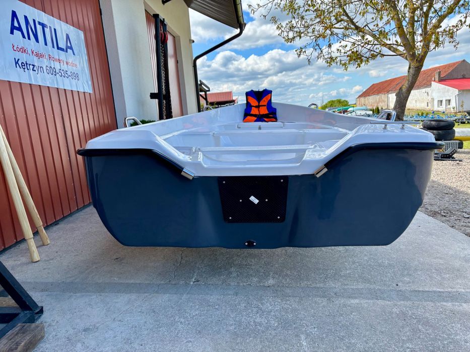 Łódka wiosłowo motorowa DELFIN 360 - OGROMNY WYBÓR ŁÓDEK - Transport