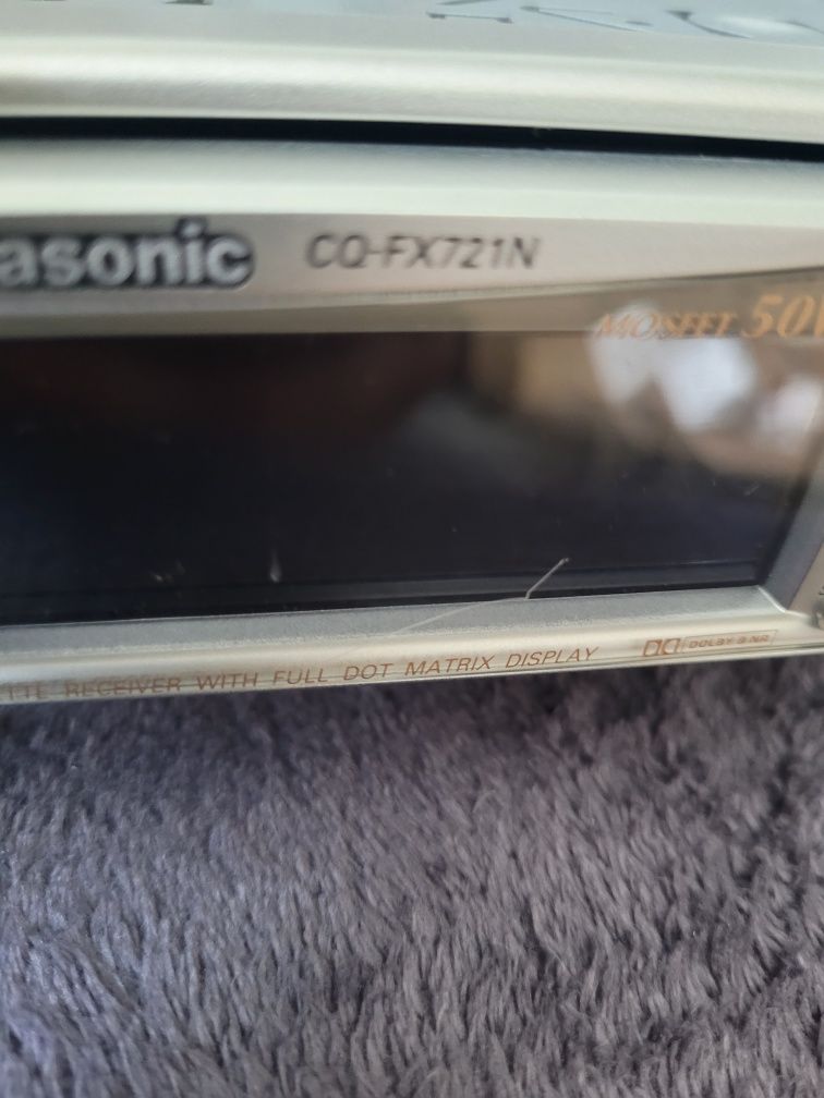 Radio Panasonic CQ-FX721N,CX-DP880N NOWY ZESTAW