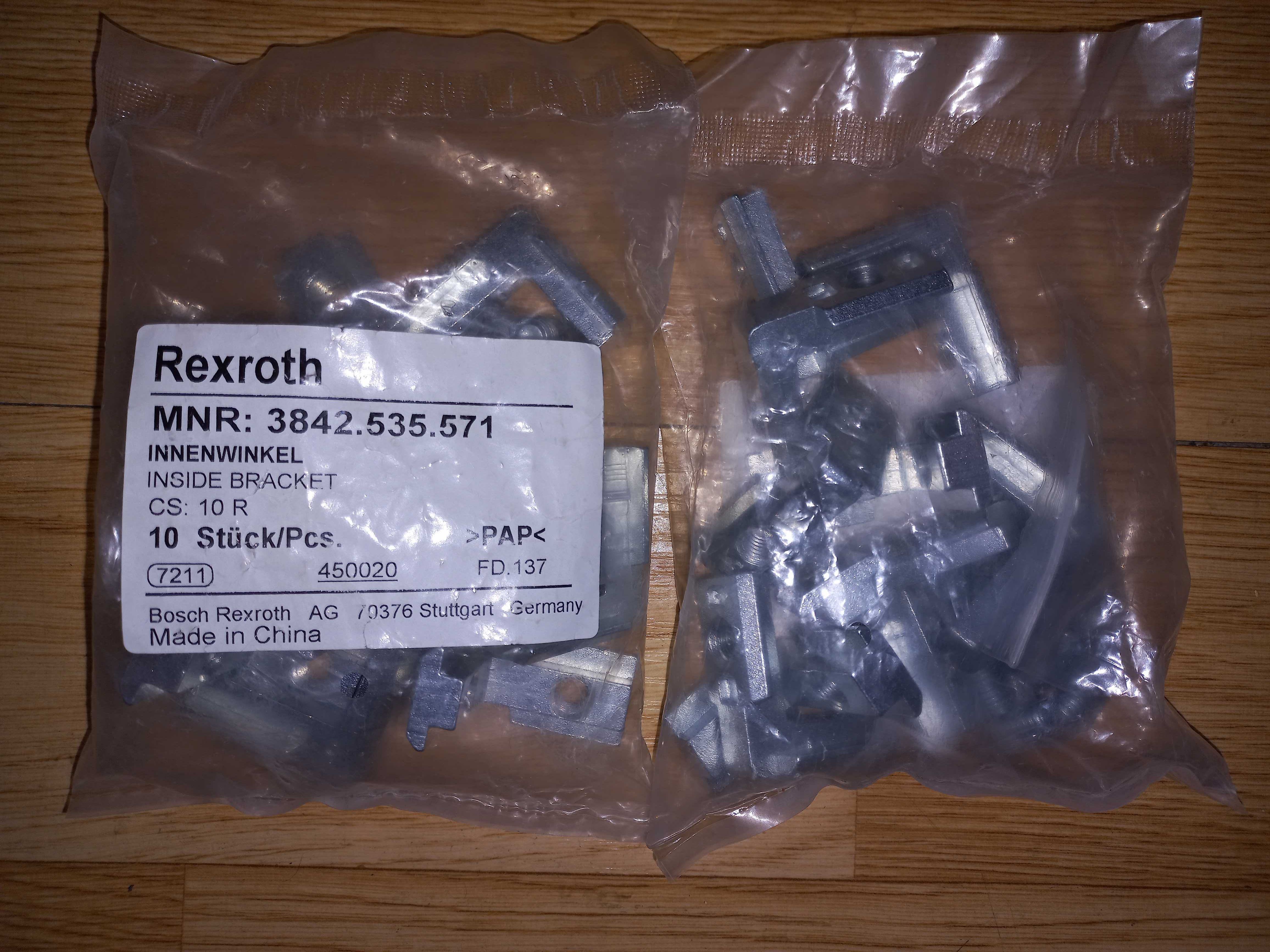 Łącznik wewnętrzny do rowka teowego 10 mm, Rexroth - 3.842.535.571