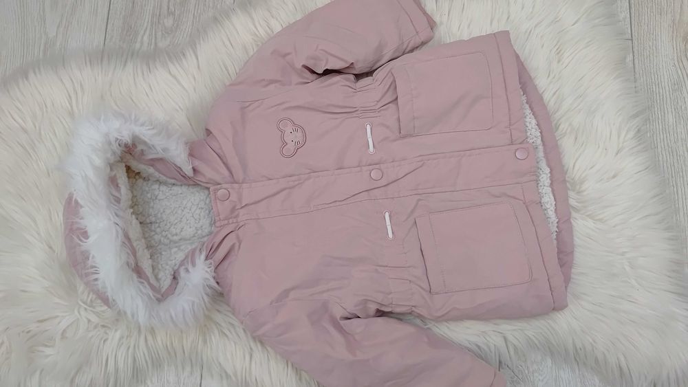 Kurtka zimowa dla dziewczynki 92