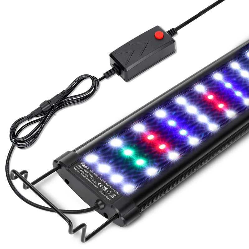 Telas LED WRGB para Aquários Plantados