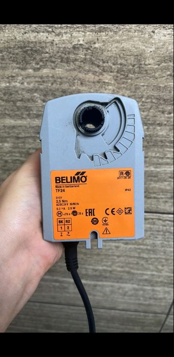 Привод Belimo TF 24, 2.5 та 5 Nm, AC/DC 24 V